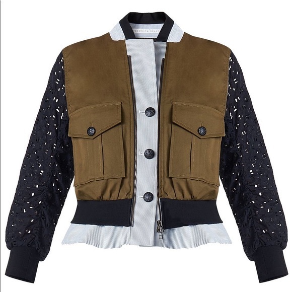 veronica beard bomber jacket